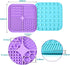 2PCS Licking Mat for Dogs, Premium Suction Cup Lick Pad for Anxiety Relief, Perfect for Bathing and Training