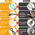 NTR 20FT Training Leash for Dogs, Nylon Rope with 2 Swivel Hooks, Soft Rubber Handle for Small Medium Large Dogs