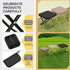 AOCPO Portable Ultralight Travel Stool, Compact Folding Camping and Fishing Stool, Mini Folding Chair, Adult Pocket