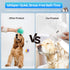 Furgo Dog Bath Brush with Automatic Shampoo & Foam Dispenser, Soft Silicone Massage Brush for Deep Cleansing