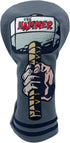 Funny Golf Club Covers, The Hammer Driver Headcover and Little Hammer Fairway Wood Head Covers, Golf Accessories for Men
