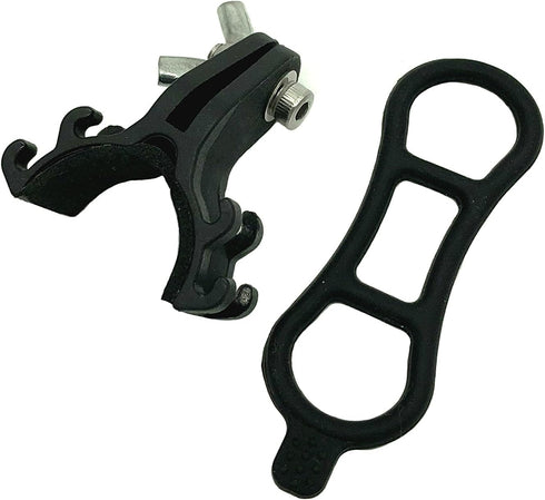 Thinvik Cycling Number Mount - Quick Release Bike Race Number Plate Holder with Rubber Bands