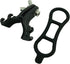 Thinvik Cycling Number Mount - Quick Release Bike Race Number Plate Holder with Rubber Bands