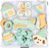 Wufers Handmade Dog Birthday Cookie Box, Hand-Decorated Dog Treats, Dog Gift Box with Locally Sourced Ingredients, 10+