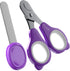 POODLIE Pet Nail Clippers - 2 Pc Nail Trimmers for Dogs &
