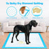 CAHUDIKIC 40"x40" 40 Count, Pee Pads for Dogs & Cats Puppy Pads Extra Large, Disposable Thicken Pet Training Pads