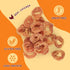 10.6 oz Jungle Calling Chicken Rings Dog Treats, Slow Roasted Chicken Jerky, Rawhide Free Dog Chews, High Protein