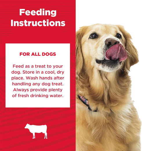 Country 7 Count Kitchen Rawhide Free Beef Rings Dog Chews, Made with Real Beef, Highly Digestible, Gluten Free