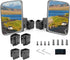 Golf Cart Mirror - No-drilling Side Rear View Mirror Compatible