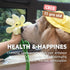 Interactive Dog Plush Toys, Crinkle Flower Rope Toy, Puppy Chew Toys for Teething, Cute Gift for Small and Medium Dogs