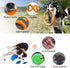 LaRoo Dog Toys for Large Dogs, Floatable Dog Flying Discs Tug Toy, Interactive Tug of War Ring Toy, Funny Fetch