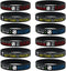 Inkstone 12-pack Baseball Motivational Silicone Bracelets - Wholesale Bulk Sports Gifts