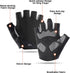 Mealah Men Women Half-Finger Workout Gloves - Lightweight Anti Slip Exercise Gloves for Cycling Gym Lifting