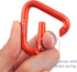 OMUKY Multicolor Carabiners Hook Clips, Camping Accessories Buckle for Outdoor Hiking Traveling