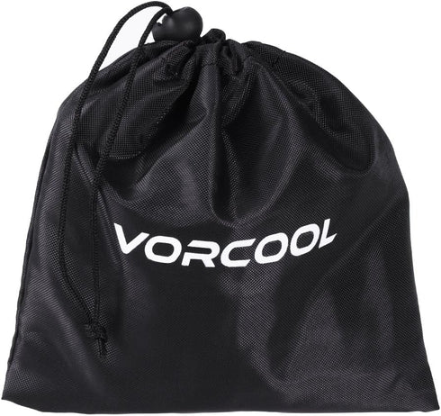 VORCOOL 2PCS Ankle Straps for Cable Machines, Neoprene Padded Cuffs for Weightlifting, Gym Workout, Carry Bag