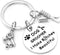 Dog Groomer Gifts Keychain - Key Chains for Dog Groomers, Dog Stylist Presents, Pet Hair Groomer Jewelry