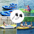 Inflatable Boat Air Valve, 2PCS Inflatable Boat Spiral Air Plugs for One-Way Inflation Replacement Screw