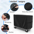 80 33"L19"W18"H Outdoor Cooler Cover for Permasteel Qt Rolling Patio Cooler Cart, Waterproof Ice Chest Cart Cover Patio