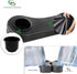Golf Cart Armrest with Cup Holder for EZGO Club Car Yamaha, No Drilling Required Rear Seat Kits