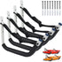 Kayak Storage Rack Wall Mount for Garage, 4 Pack for Hanging Canoe, Surfboard, Snowboard, Paddle Board, Bikes