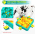 3 1 Dog Puzzle Toy Mental Stimulation - Level in Dogs Food Feeder Puzzle, Dog Treat Puzzle Feeder (Advanced-Blue Board)