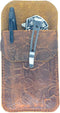 JJNUSA Leather EDC Pocket Slip, Army Knife Sleeve & Pen Holder for Everyday Carry, Camping Accessories