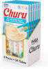 INABA Churu Cat Treats, Grain-Free, Lickable Creamy Purée Cat Treat/Topper, 0.5 Ounces Each Tube