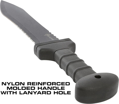 Reapr 11019 Legion Tactical Sword with Sheath for Camping, Hiking, Emergencies, Self-Defense, 20" Overall Length, Black