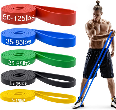 Pull Up Bands, Resistance Bands - Pull Up Assistance Bands Set for Men & Women, Exercise Workout Bands