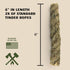 Jumbo Tinder Fire Starter Rope | 3 Pack Extra Large Natural Waterproof Kindling for Camping, Hiking & Backpacking