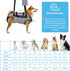 Ownpets Dog Sling Harness - Outdoor Sling Bag for Spine Protection, Whole Body Support for Aged Dogs, XXL