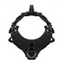 ICEFANG GN8 Tactical Dog Harness, Reflective Training Walking K9 Vest, No-Pull Front Leash Clip, Adjustable (Black,