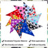 100PCS Hemming Small Dogs Bandanas Bulk Pet Paw Bone Kerchief Triangle Bibs Head Scarves Scarfs Random Patterns