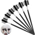 Mudder 6 Pieces Dog Eye Comb, Double Head Tear Stain Remover Comb for Small Cat Puppy Grooming