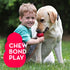 KONG Classic Stuffable Dog Toy - Durable Natural Rubber Fetch & Chew Toy for Small Dogs with Treat-Filling