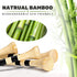 SAPLIZE Bamboo Golf Tees, Pack of 100/150, Four Size Options, Stable and Reliable Golf Tees, Available in Natural/White