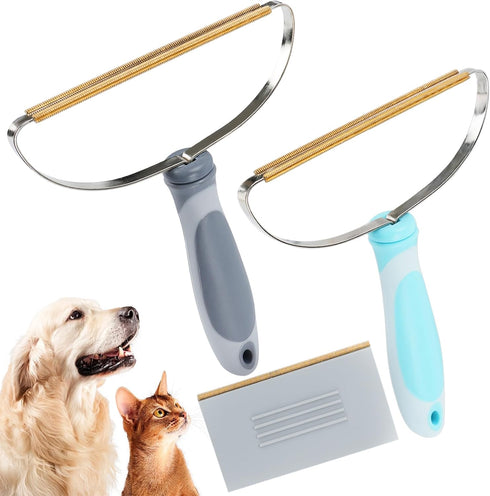 Pet Hair Removal Tool, Deep Cleaning Fur Removers for Clothes, Couch, Car Mat, and Rugs