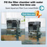 Skimmer, 10~20 hygger Hang On Back Aquarium Filter, Small Fish Tank Filter Waterfall Filtration System, Adjustable