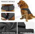 Breathable Dog Shirt for Thunderstorm, Anxiety Vest Jacket Wrap, Puppy Calming Coat for Anxiety Relief (XL, Grey)