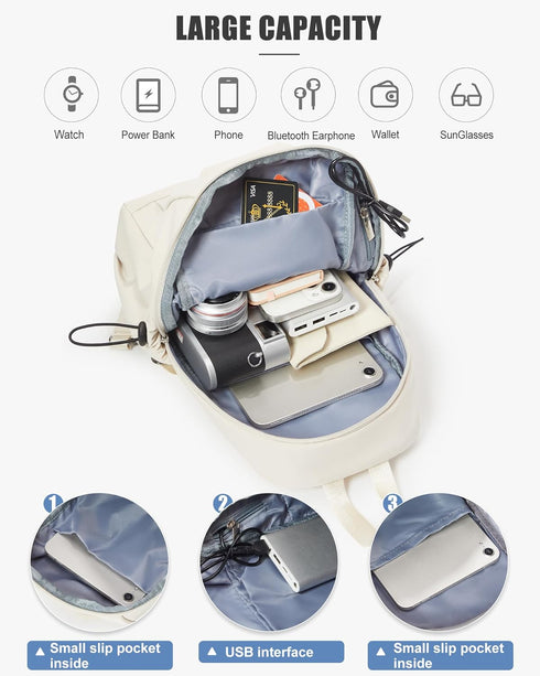 Backpacks Backpack Backpack Tactical Small Sling Bag Crossbody Shoulder Bag for Men Women, Multipurpose Anti-Theft