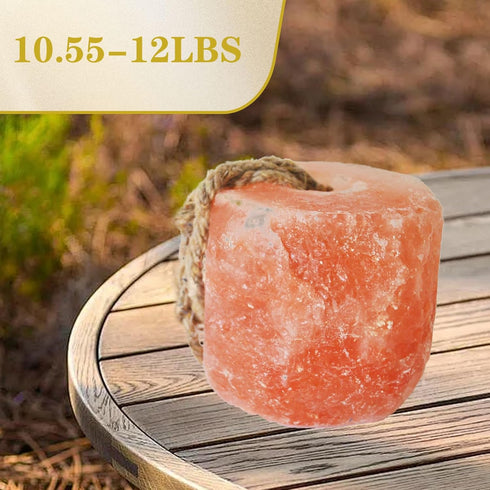 Pack 3,Himalayan Livestock(10.55-12 LBS) kathson Hanging Salt Lick for Horses of Salt Blocks for Horse Natural Organic