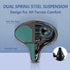 YLG Wide Bike Seat, Comfortable Electric Bike Saddle Cushion with Storage, Durable Leather, Universal Fit