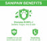 Protex PawZ SaniPaw Odor Eliminating Dog Paw Wipes (120 Wipes), Cleansing Grooming Wipes, Simple & Safe Lickable