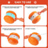 QGI Interactive Dog Toys, Random Path Electric Automatic Moving and Rolling Dogs Toy with Rope for Small Medium Large