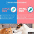 H&H Pets Dog Finger Toothbrushes, Professional Pet Finger Dental Brush Set, Soft Bristles, Size Large, 8 Count