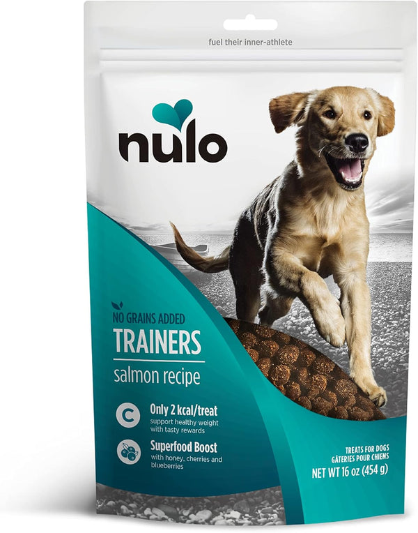 Nulo Freestyle Grain-Free Healthy Dog and Puppy Training Treats, Low Calorie Superfood Boost Ingredients, 2 Calories