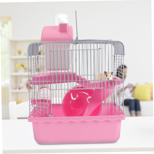 Chinchilla Chinchilla Happyyami Hamster Cage Guinea Pig Toys Hamster Rat Cage Accessories House Hamster Villa Cage