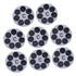 FUNNETOYU 8Pcs Bath Temperature Stickers LCD Color Changing Thermometers for Boy Girl Accurate