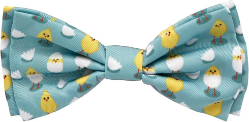 Huxley & Kent Bow Tie for Pets, Chicks & Eggs (Large), Easter Spring Velcro Collar Attachment for Dogs & Cats