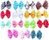 PET SHOW 20pcs Dog Hair Bows with Alligator Clips, Assorted Bowknot Hair Clips for Small Medium Dogs, Cat, Puppy
